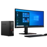 ThinkCentre M730e-A007  (联想商用分体机/Intel酷睿i3-10100（四核3.6GHz） /B460主板芯片组 /4GB-DDR4内存 /1TB 硬盘 /无光驱 /180W 85%高能效电源 /USB键盘 /US