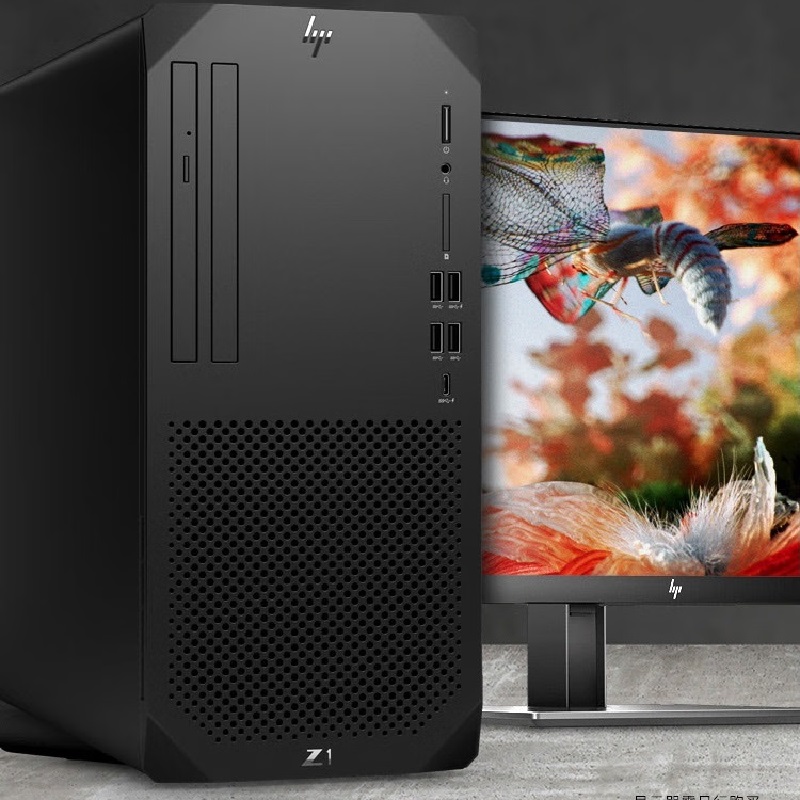 惠普HP Z1 G9 Tower Desktop PC2A03505905A台式图形工作站I712700/16G/256G SSD+1TB/网络同传/GTX1660 Super 6G独显