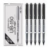 三菱UB-150直液式中性笔0.5mm10支/盒(支)黑色