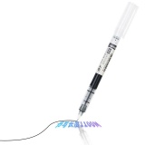 得力S856 简约办公商务直液式走珠笔0.5mm(12支/盒）黑