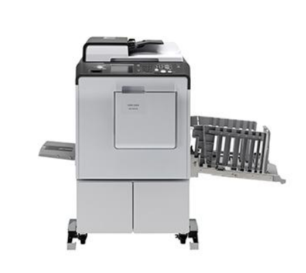 理光(Ricoh)DD 5451HC 速印机(含主机/自动送稿器/网络打印卡/纸条分页器/6袋高质油墨/4卷高质版纸/工作台/一年保修)